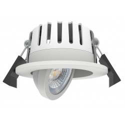 LED DIM 7W COB SPOT Orientable BBC Plafond CCT Ø75mm IP65