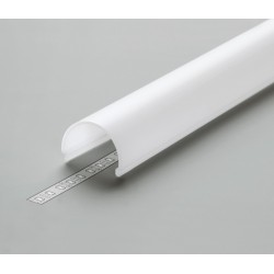 Diffuseur Profilé LED Clip D9 Blanc 2000mm