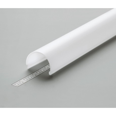 Diffuseur Profilé LED Clip D9 Blanc 1000mm