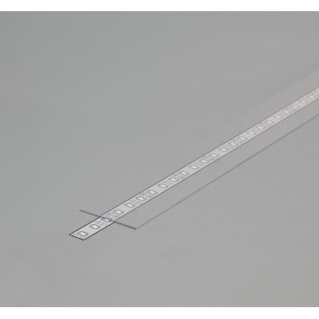 Diffuseur Profilé LED A9 transparent 2000mm