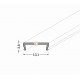 Diffuseur Clip Type C - Noir - 1000mm