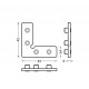 Connecteur PROFILE Cadre14 - Q - 90° plat