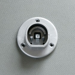 Support Profilé LED Ovale (x2)