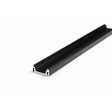 Profile LED Plat14 Alu Noir 2000mm