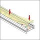 Profile LED Plat10 Alu Brut 2000mm