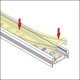 Profile LED Plat10 Alu Brut 2000mm