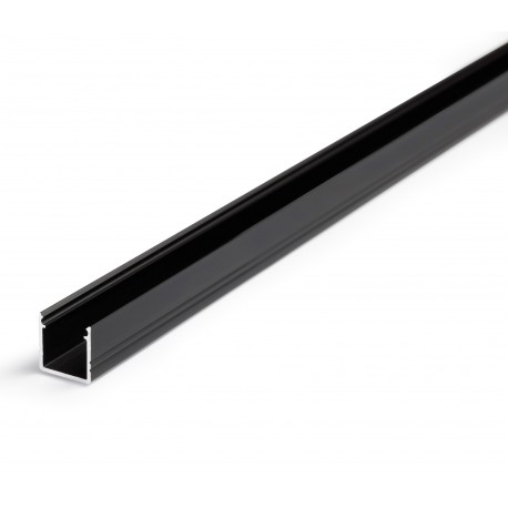 Profile LED Fin10 Alu Noir 1000mm