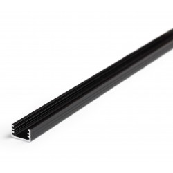 Profile LED Fin8 Alu Noir 1000mm