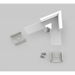 connecteur LUMI20-R 60 deg Blanc