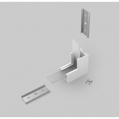 connecteur LUMI20 90 deg d'inclinaison Blanc