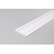 Couvercle Profile LED Mur Alu Blanc 2000mm