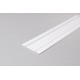 Couvercle Profile LED Mur Alu Blanc 1000mm