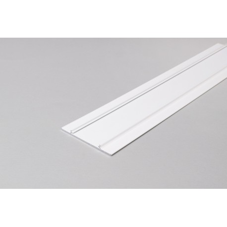 Couvercle Profile LED Mur Alu Blanc 1000mm