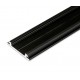 Profile LED Courbe12 Alu Noir 1000mm