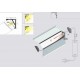 Profile LED Quart12E Alu Brut 2000mm