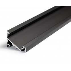 Profile LED Angle 30/60-27 - Alu Noir 2000mm