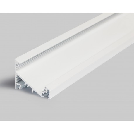 Profile LED Angle 30/60-27 - Alu Blanc 2000mm