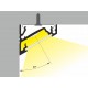 Profile LED Angle 30/60-14 - Alu Noir 2000mm