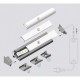 Profile LED Angle 30/60-10 Alu Blanc 2000mm