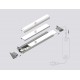 Profile LED Angle 45° Alu Brut 2000mm