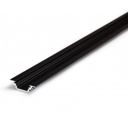 Profile LED Angle 45° Alu Noir 1000mm