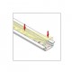 Profile LED Rainure10 Alu Brut 2000mm