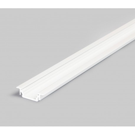 Profile LED Rainure10 Alu Blanc 2000mm