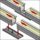 Profile LED Profond10 Alu Anodise 2000mm